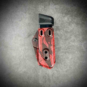 Fast Ship Undercover Deep Concealment IWB Mag Pouch - Red Tiger Stripe