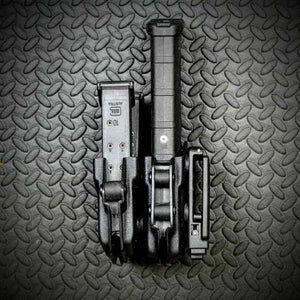 AR15 + Double Pistol Mag Carrier