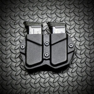 React Defender OWB Double Mag Carrier Mag Holster Mag Pouch Kydex Holsters and Mag Pouches