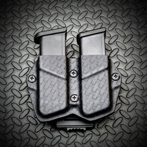 React Defender OWB Double Mag Carrier Mag Holster Mag Pouch Kydex Holsters and Mag Pouches