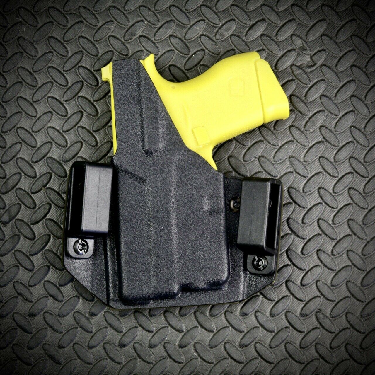React RC-P Pancake OWB Holster for Glock 43 43X with Streamlight TLR-6 ODG Carbon/Black - Ready2Ship