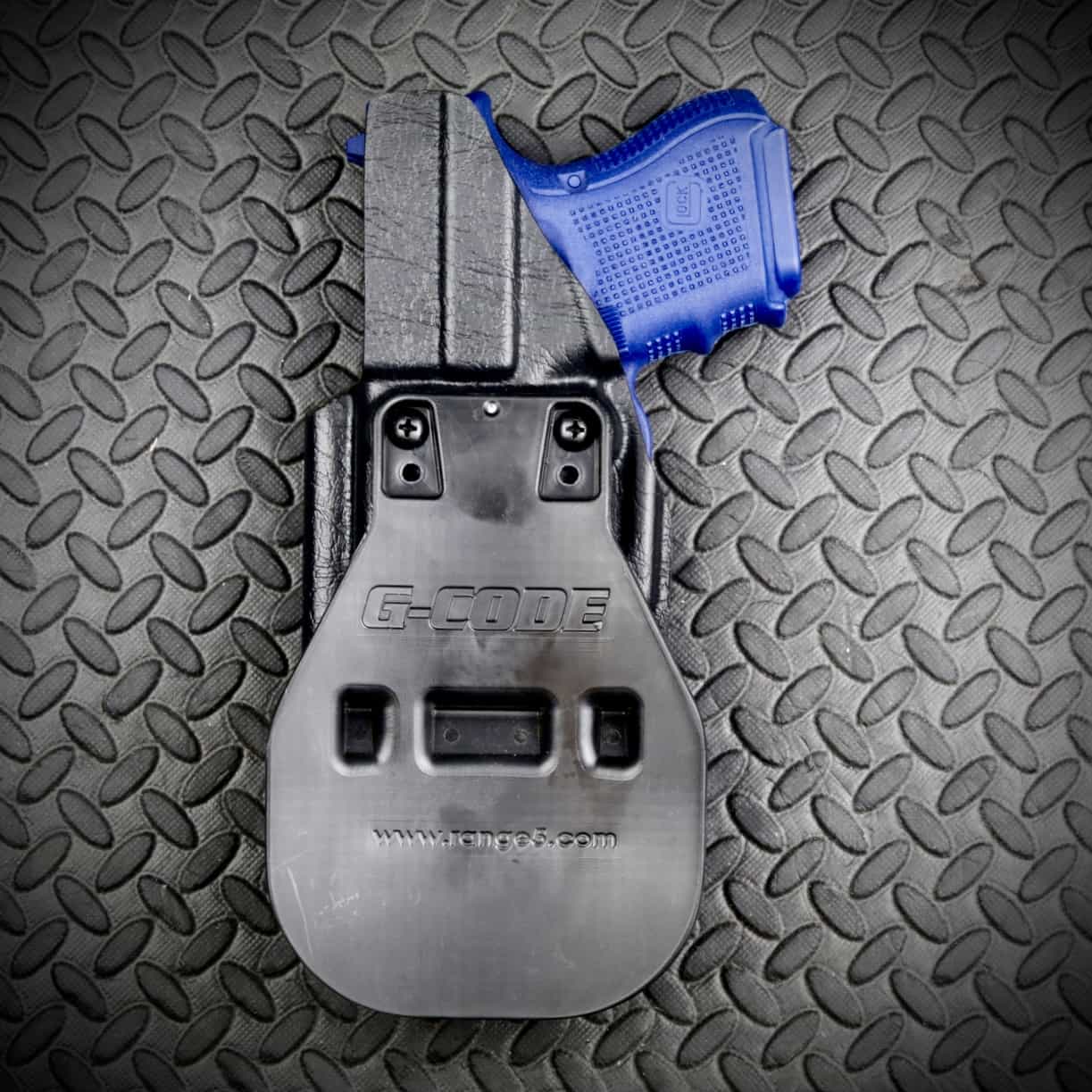 React RC-X Paddle Holster OWB - Fits Glock 26 27 33 - Tru Hide Leather Ready2Ship