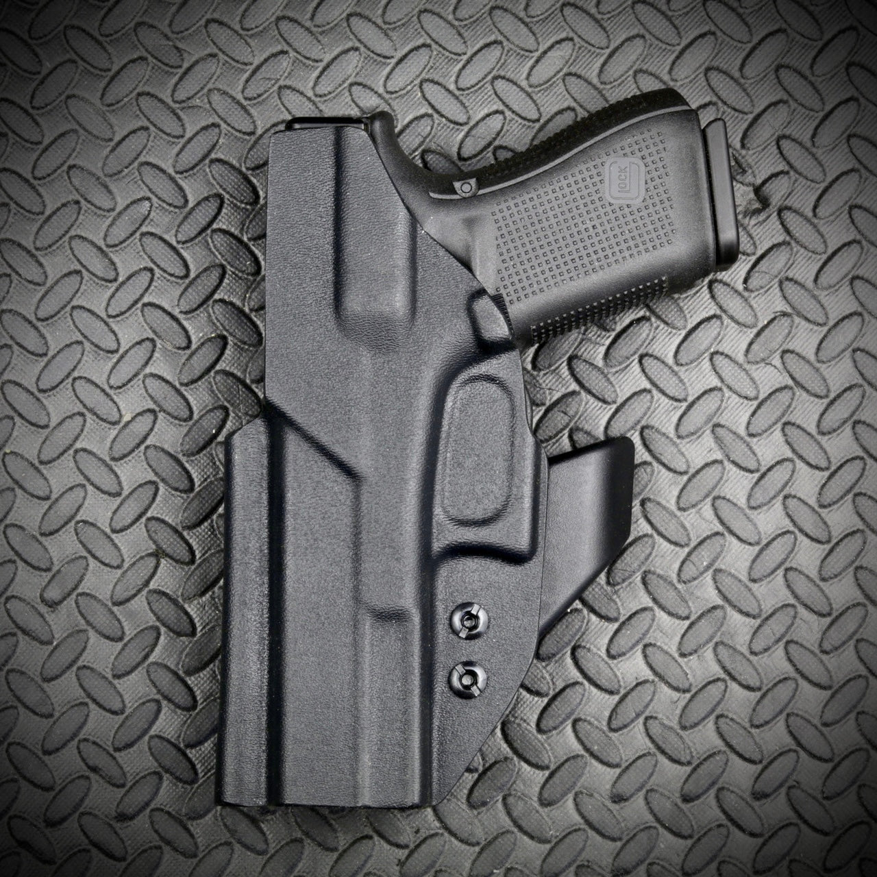 React Titan 2.0 Mod 1 IWB AIWB Kydex Holster -Glock 17 22 31 - Black