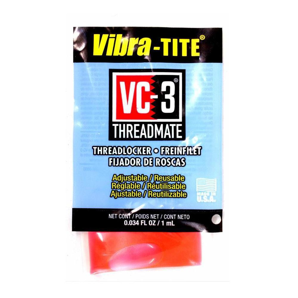 VIBRA-TITE VC-3 THREAD LOCKER - 1 Mil Packet Kydex Holsters and Mag Pouches