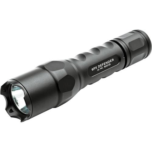 Surefire 6PX Defender Flashlight 200 Lumens with Strike Bezel - Older Model Kydex Holsters and Mag Pouches