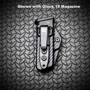 Glock 17 22 31 IWB Magazine Pouch - Undercover Deep Concealment IWB Mag Carrier